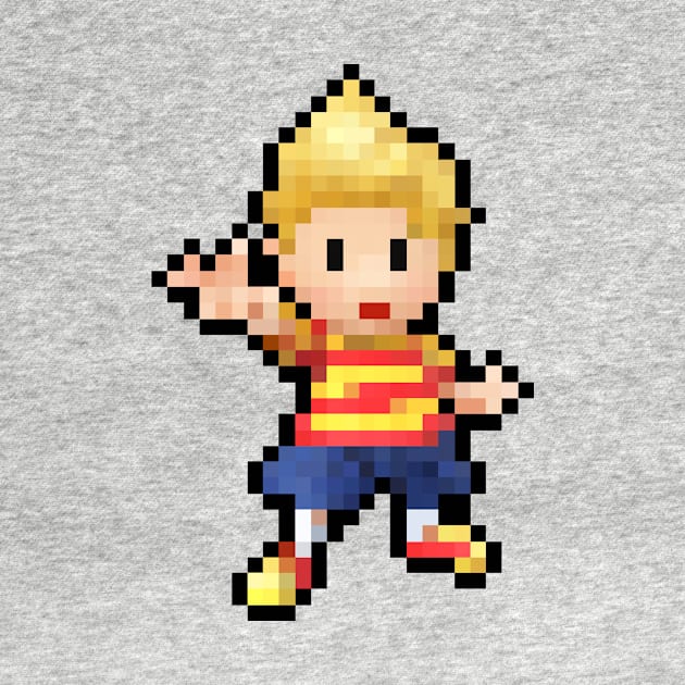 Lucas Pixel Art by wakkaflakkaflame